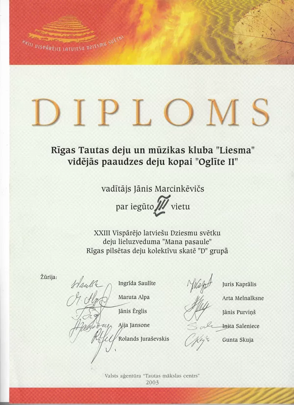 2003.DZsvētki II